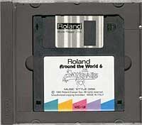 Roland MSD108 Around World 6 Music Style Disc, MAIN