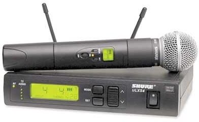 Shure ULXS24/58 UHF Wireless System with SM58 Handheld Microphone, Main