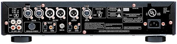 HHB CDR830 BurnIT PLUS Professional CD Recorder/Player, Rear