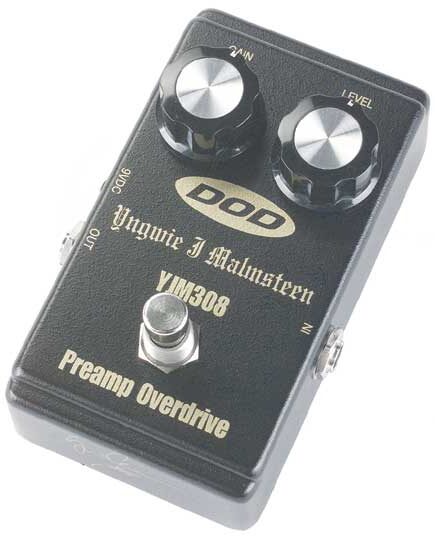 DOD YJM308 Yngwie Malmsteen Signature Overdrive Pedal, Main