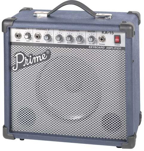 Prime KB15 Keyboard Amplifier (15 Watts, 1x8 in.), Main
