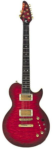 Brian Moore iGuitar2.13 Electric Guitar with Roland Interface, Cherry Sunburst