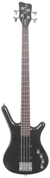 RockBass by Warwick Corvette Basic 4-String Electric Bass, Black