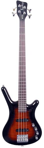 RockBass by Warwick Corvette Classic 4-String Electric Bass (Almond Burst), Main