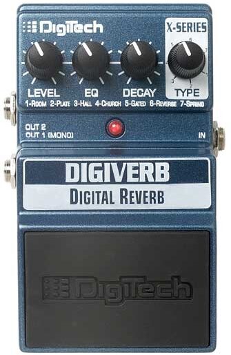 DigiTech DigiVerb X-Series Digital Reverb Pedal, Main