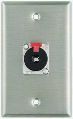 Pro Co WP1006 Wall Plate with Single 1/4" Female TRS, Main
