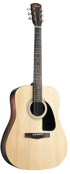 Squier SD6 Steel String Acoustic Guitar, Natural