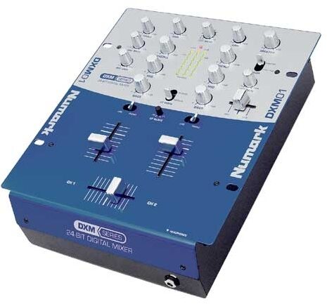 Numark DXM01 2-Channel Digital DJ Mixer with Sub Bass, Main
