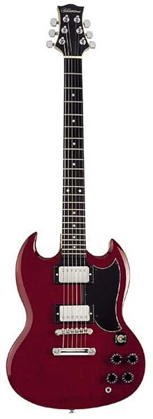 Silvertone Rockit 21 Electric Guitar, Wine Red Guitar