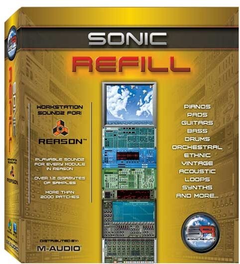 Sonic Reality Sonic Refill for Reason, Main
