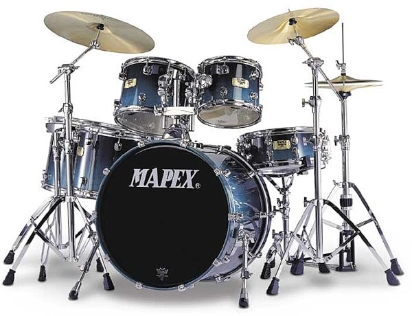 Mapex SW6225 Saturn Pro Series 6-Piece Studio Drum Kit, Twilight Sunburst