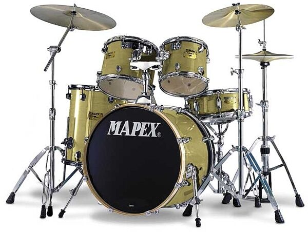 Mapex PMN5225 Pro M 5-Piece Fusion Drum Kit, Benchmark Gold