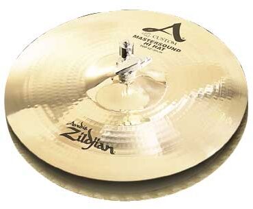 Zildjian A Custom Mastersound Hi-Hat Cymbals, 14 inch, Pair, Main