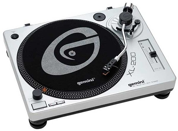 Gemini Renegade Belt-Drive Turntable DJ Package, XL200 turntable