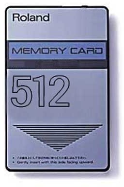 Roland M512G 64K RAM Memory Card, Main