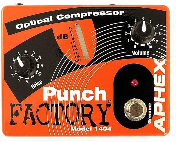 Aphex 1404 Punch Factory Optical Compressor Pedal, Main