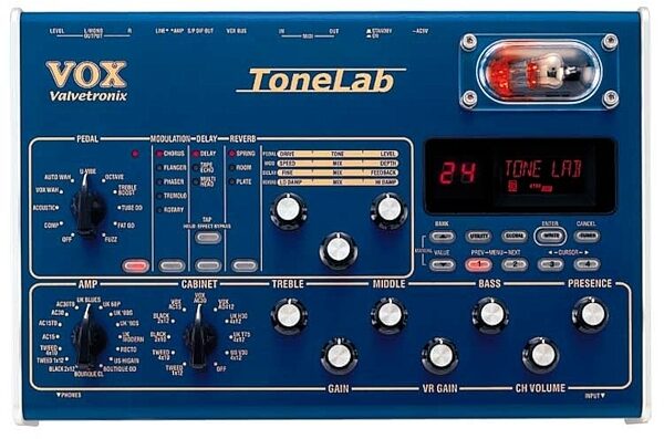 Vox ToneLab Guitar Amp Modeling Processor, Main