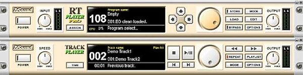 DSound RT Player PRO VSTi FX Processor (Macintosh and Windows), Main
