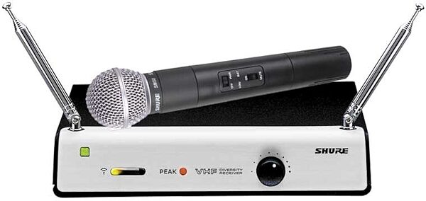 Shure Vocal Artist Wireless VHF Diversity System with SM58, Main