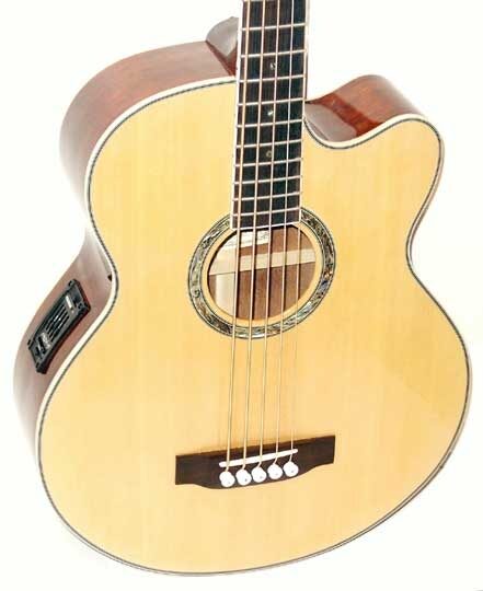 Michael Kelly STAB5 5-String Acoustic-Electric Bass, Body