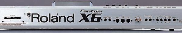 Roland Fantom-X6 61-Key Sampling Workstation, Rear