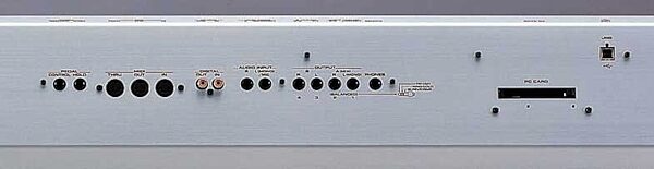 Roland Fantom-X8 88-Key Sampling Workstation, Rear