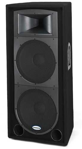 Samson RS215 Resound PA Speaker Cabinet (2x15 in.), Main