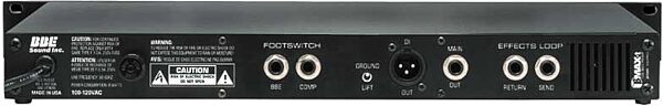 BBE BMAX-T Tube Bass Preamp, Rear