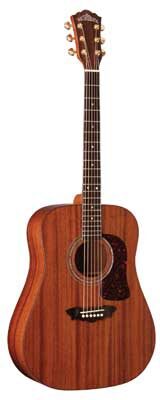Washburn WD18SW Dreadnought Acoustic Guitar (with Gig Bag), main