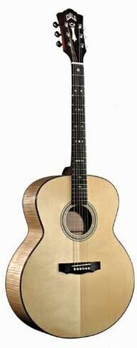 Guild GADJF30 Jumbo Acoustic Guitar (with Case), Main
