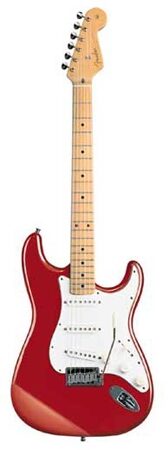 Fender Eric Clapton Artist Series Stratocaster (Maple with Case), Torino Red