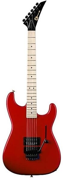 Charvel USA Standard San Dimas Electric Guitar with Floyd Rose Tremolo (With Case), Ferrari Red