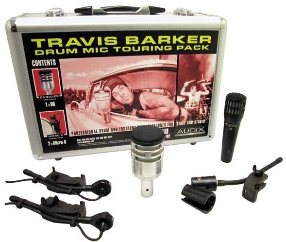 Audix DP182 Plus Travis Barker Microphone Drum Pack, Main