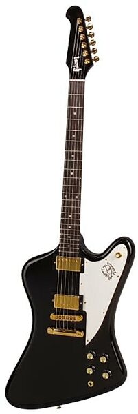 Gibson Firebird Studio Electric Guitar (with Case), Ebony with Gold Hardware