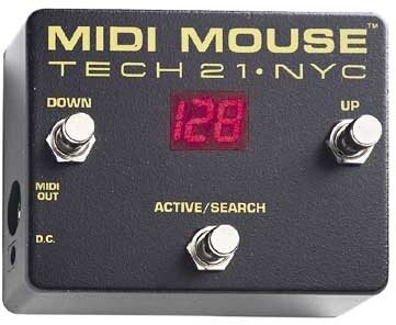 Tech 21 MM1 MIDI Mouse MIDI Foot Controller, Main