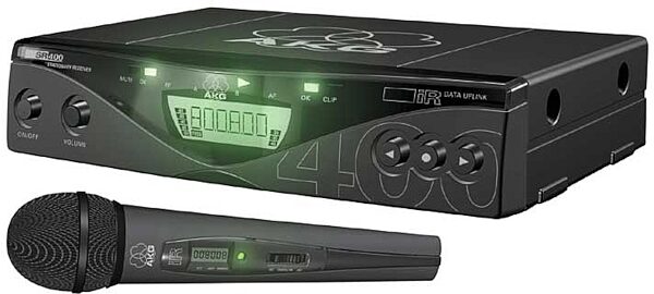 AKG WMS400 UHF Handheld Wireless with D880 Microphone, Main
