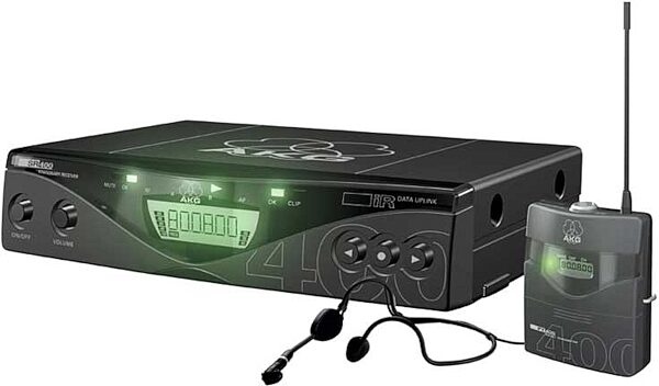 AKG WMS400 UHF Headset Wireless with C444L Microphone, Main
