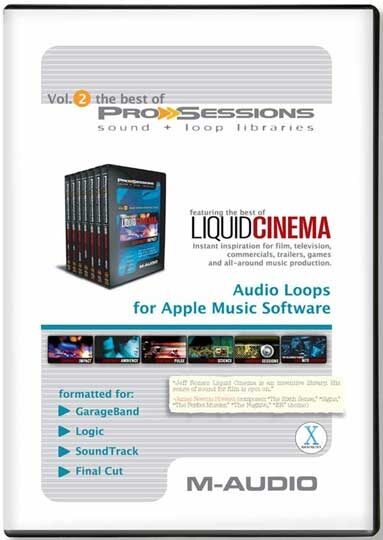 M-Audio The Best of Pro Sessions Volume 2 Loop CD, Main