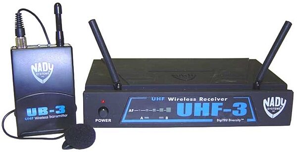 Nady UHF3 Omnidirectional Lapel Wireless System, Main