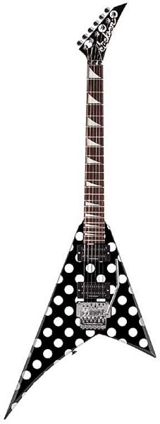 Jackson Randy Rhoads RX10D Electric Guitar (with Gig Bag), Polka Dot