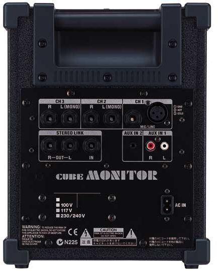 Roland CM-30 Cube Monitor (30 Watts 1x6.5"), Rear