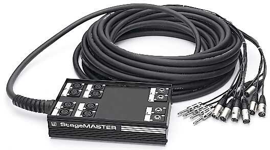 Pro Co Stagemaster Audio Snake, 8 In x 4 Out
