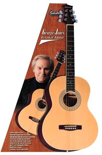 Silvertone George Jones Getaway Acoustic Guitar Package, Alternate