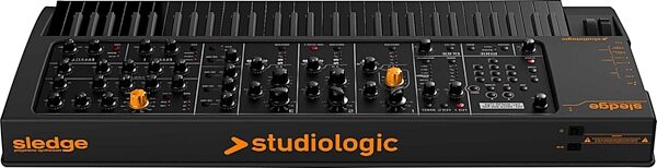 Studiologic Sledge 2 Black Edition Synthesizer, Blemished, Action Position Back