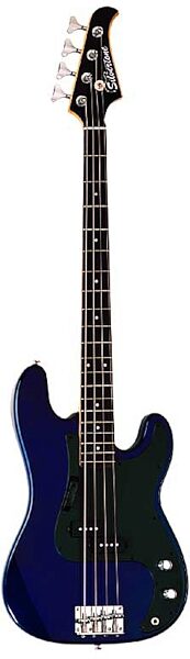 Silvertone SSLB11 Electric Bass, Cobalt Blue