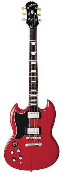 Epiphone G400 Left-Handed SG Electric Guitar, Cherry