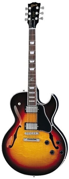 Gibson ES-137 Classic Electric Guitar (with Case), Triple Burst