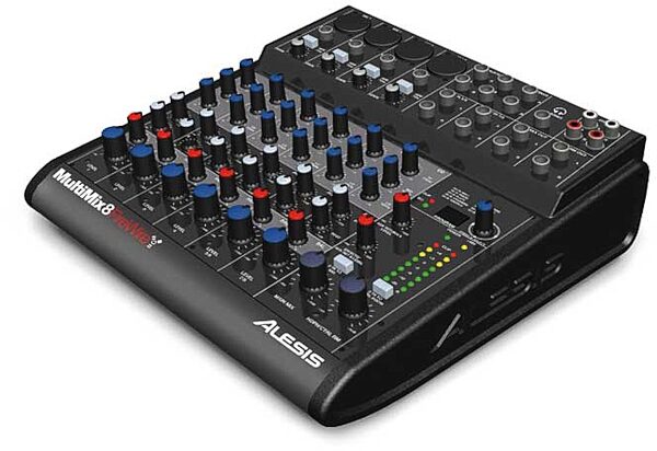 Alesis MultiMix 8FIREWIRE 8-Channel Mixer with Firewire, Main