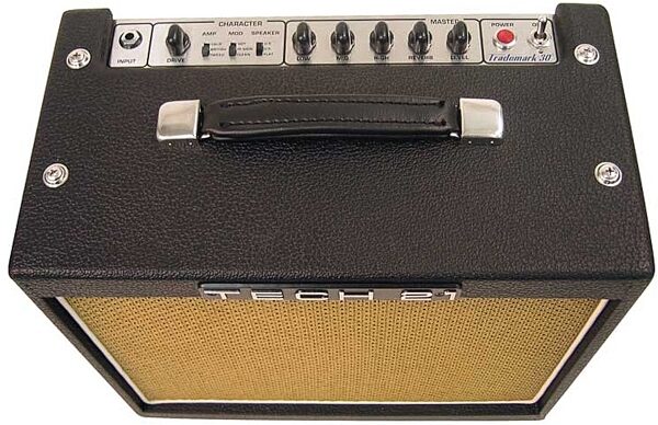 Tech 21 TM30 Trademark 30 Guitar Combo Amplifier (30 Watts, 1x10"), Top