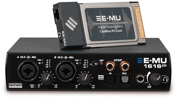 EMU 1616M Laptop Digital Audio System, Main
